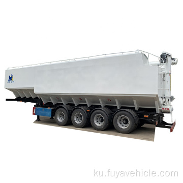 4 axles 70cbm trailer feed